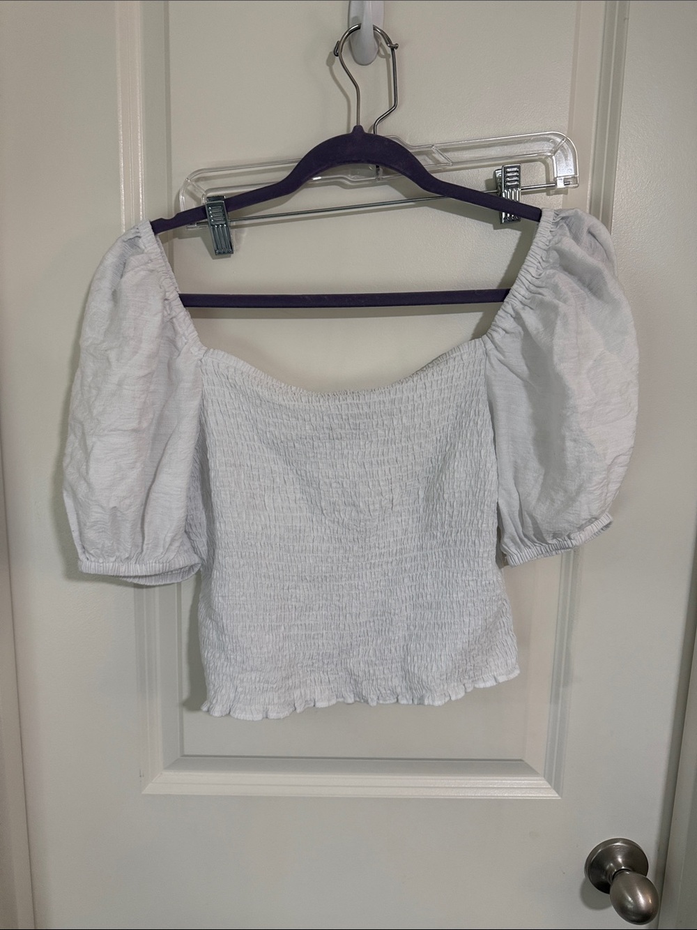Express peasant top